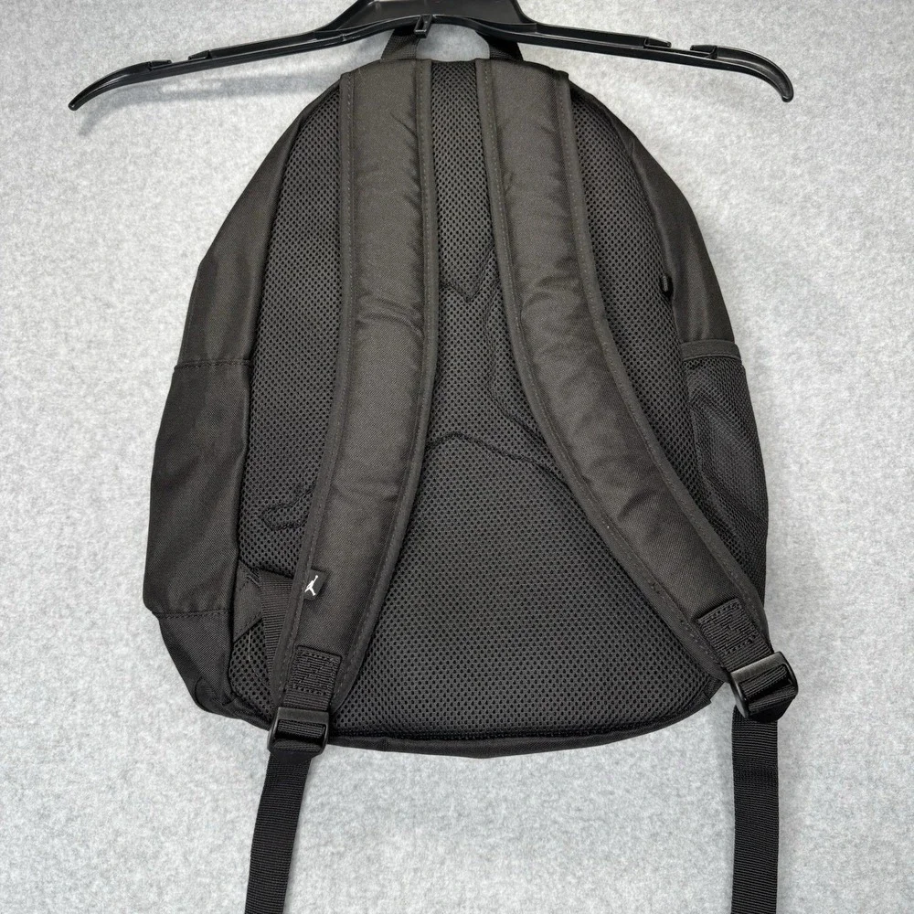 Nike Jordan Air School Backpack Large Black Red Bottle Pocket 9A0503-023